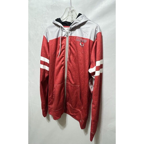 Prosphere Marist Unisex Large Red Full Zip Hooded Jacket NWT - Picture 8 of 10
